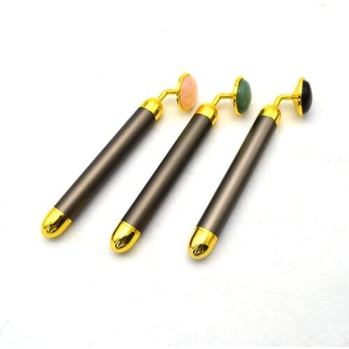 Rose Quartz Jade Electric Roller Anti-Eye Wrinkles