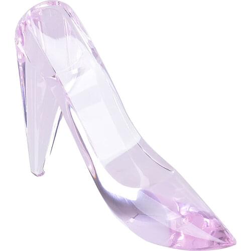 Hot Fashion Simple Nordic Style Cinderella Glass Slipper Ornaments Home Decorations Wedding Birthday Part Gift Decor