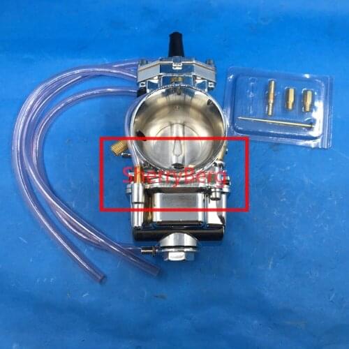 Carburetor 35.5mm PWK OEM OKO KOSO carb Chrome w power jet ATV Quad Go Kart Dirt