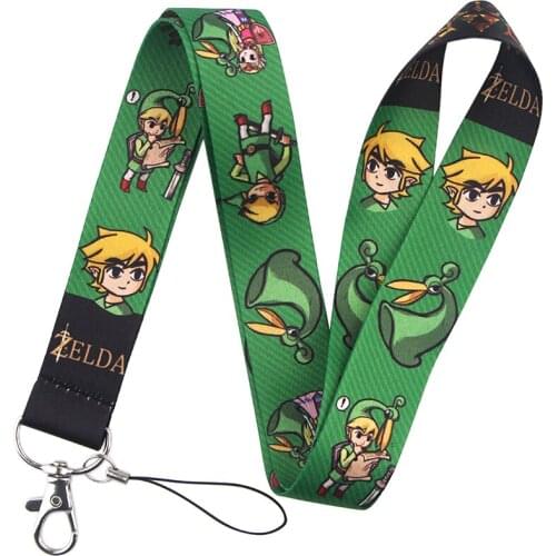 LT723 Game Neck Strap Lanyards Keychain Badge Holder ID Card Pass Hang Rope Lariat Lanyard for Key Rings Accessories