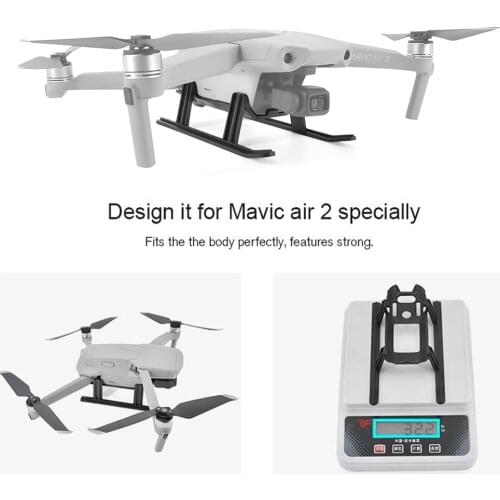 Mavic Air 2 Landing Gear Leg Support Training Stand Quick Release Extender Safe Landing Gear For Mavic Air 2 Drone Accessories