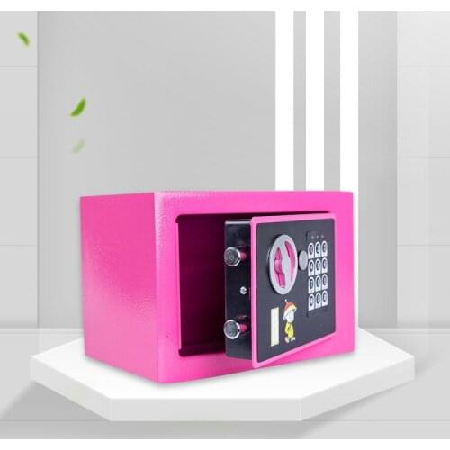 Hotel supermarket cashier folder ticket metal with lock fireproof anti-theft safe 17UV