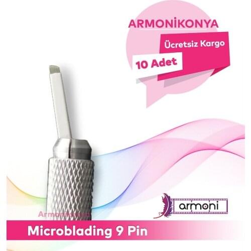 Microblading 9 pin White 222754734