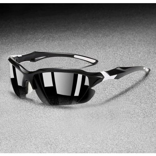 AWGSEE Outdoor Sport Polarized Sunglasses for Men Driving Fishing UV400 Goggles Rimless Mirror Photochromic Sunglasses Men