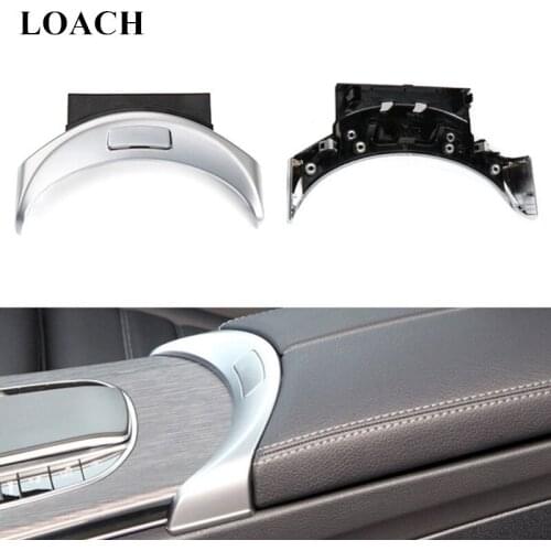 Center Console Armrest Switch Button Trim Cover for Mercedes-Benz C GLC Class W205 W253 2015-2020 Mid Arm Rest Handle Parts Kit