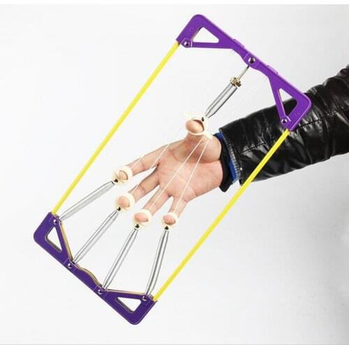 Finger Strength Trainer Strength Finger Hands Grip Fitness Guitar Piano Musculation Equipement&Finger Extend Wrist Training Free