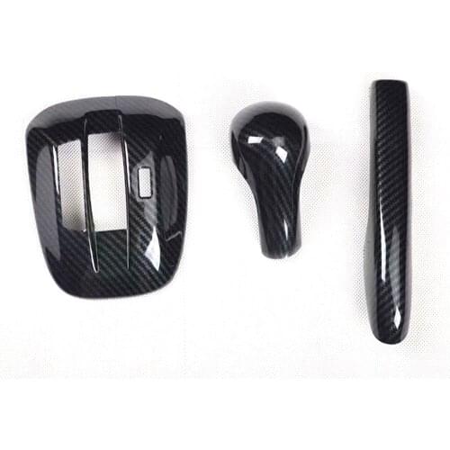 Fit For Honda Accord 8th 2008-2013 LHD Car Gear Shift Panel Knob Cover Hand Brake Sticker Trim ABS Auto Car Styling