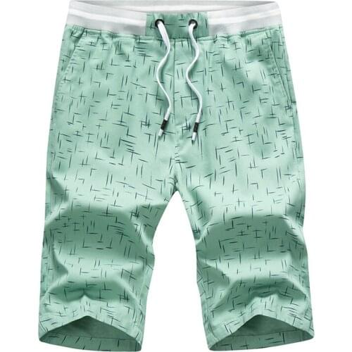 2020 Summer New Men Shorts Mens Casual Shorts Cotton Fashion Printed Board shorts Breathable Short Pants Bermuda Masculina