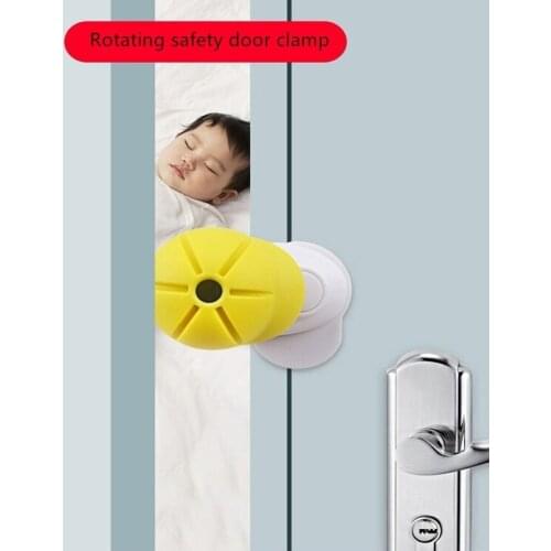 Silicone stopper door Holder securite enfant Baby safety Lock deurstopper Guard bumper Children Finger Protecter Random Color