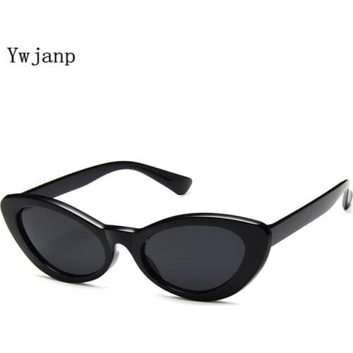 Ywjanp 2018 New Fashion Cute Sexy Ladies Cat Eye Sunglasses Women Vintage Brand Small Sun Glasses Female Oculos de sol UV400