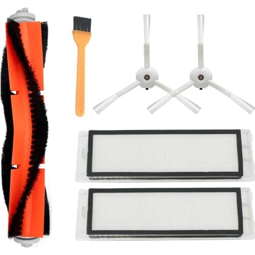 All Accessories for Xiaomi Roborock S5 S6 Max Pure S60 S65 S50 E25 E4 Robotic Vacuum Cleaner (Centre Side Brush Hepa Filter Mop)