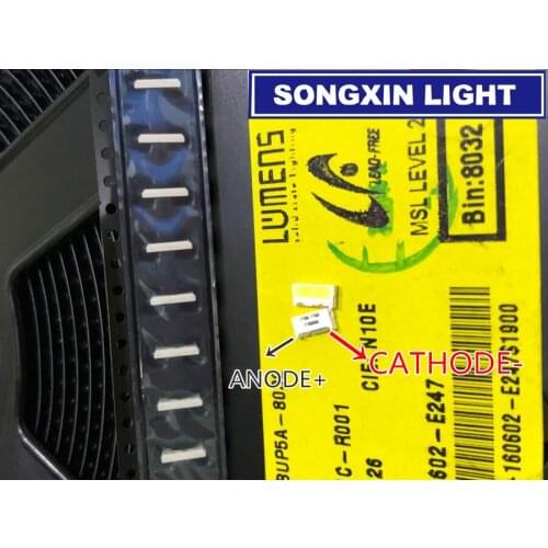 1000pcs LUMENS LED Backlight Edge LED Series 0.7W 3V 7032 Cool white For SAMSUNG LED LCD Backlight TV Applicatio A150GKCBBUP5A