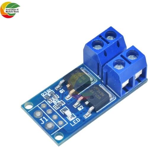 15A 400W MOS FET Trigger Switch Drive Module PWM Regulator Electronic Switch Control Panel DC 5V-36V High Power Module