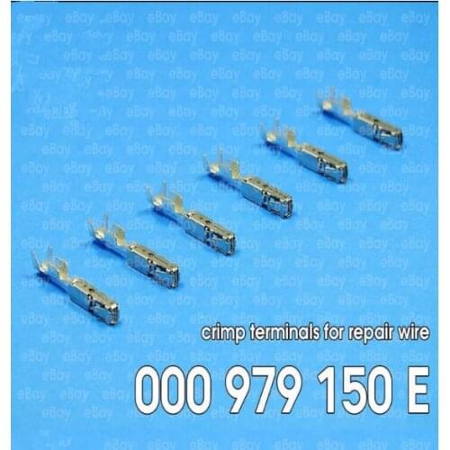 20/28/50/100/200/500 pcs Female Crimp Terminals (Pins) For Repair Wire for Seat Tyco TE 000979150E 8K0 973 703 000 979 150 E