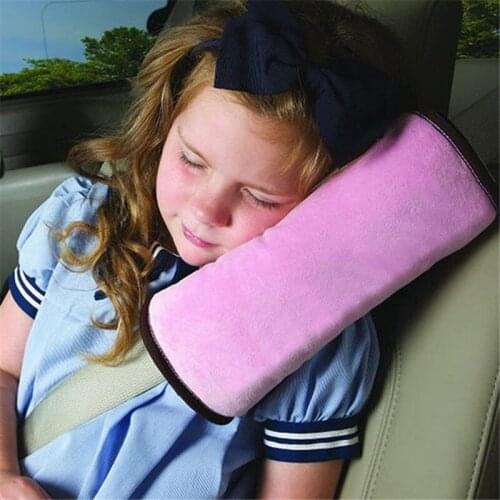 Car Seat Back Protector Baby Side Sleeper Pillow Safety Protect Shoulder Pad Seat Belt Cushion Protect Neck