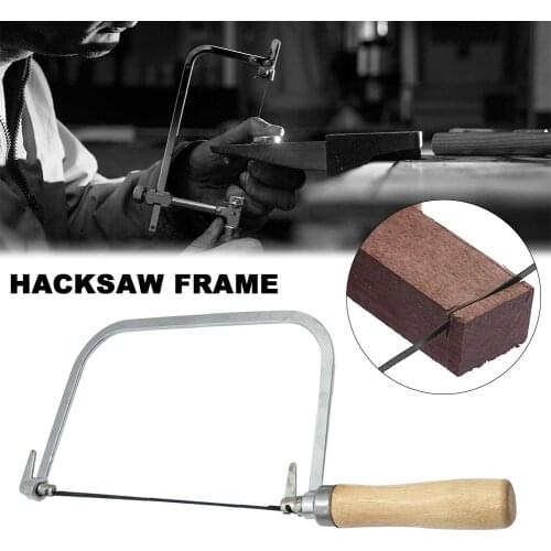 Household Multi-function U-saw Household Mini Saw Cutter Woodworking Tools Hand Saw Iron Saw Hacksaw Frame Hand Tools