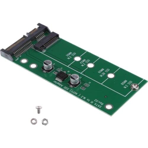 Dovewill SATA to M2 NGFF SSD Converter Adapter Card M.2 to SATA 3 III Connector Card