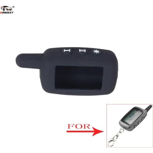 DANDKEY Remote Controller Silicone Case For Starline A9 A6 LCD Remote Only Two Way Car Alarm Starline A9 A6 Silicone Cover Case