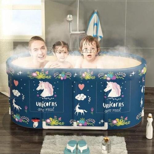 Adult Foldable Double Household Bathtub Infant And Child Swimming Bath Tub Adult Free Installation