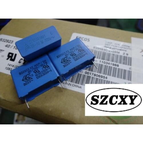 10PCS Original spot 1.0uf/305vAC 1uf 1u0f 105 B32923C3105M MKP Pin pitch22MM