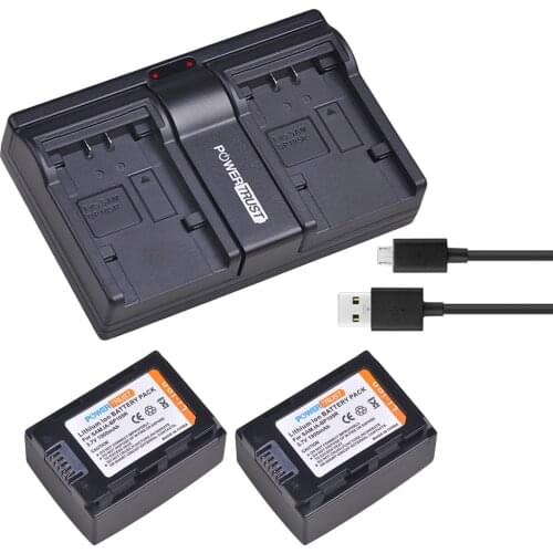 2Pcs 1900mAh IA-BP105R BP105R Battery and Fast Dual Charger for Samsung HMX-F80 HMX-F80BN HMX-F80SN HMX-F90 HMX-F90BN Battery
