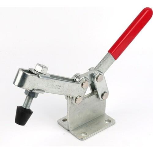 4/8pcs/set Red Toggle Clamp GH-201B 100kg Quick Release Tool Horizontal Clamps Hand New Heavy Duty Tooling Accessory