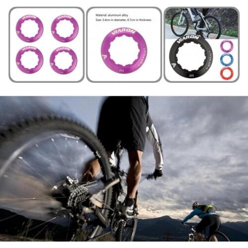 4Pcs Compact Protective High Strength Flywheel Lock Ring Professional Flywheel Lock Ring Ultra-light for Road Bike
