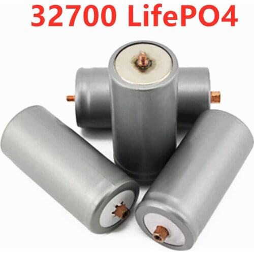 6 PCS 3.2V 9000mah 32700 LiFePO4 Battery Rechargeable Battery for Electric Bike Battery Pack with Screw