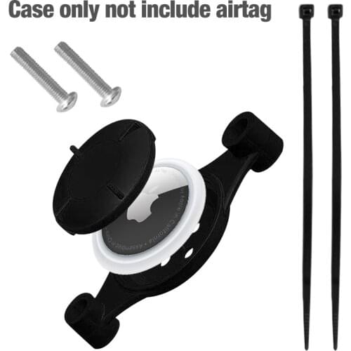 AirTag Bike Bottle Cage Holder Attachment Keychain GPS Locator Tracker Silicone Protective Case Bicycle Parts