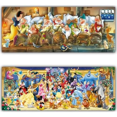 Disney Full Drill 5D DIY Diamond Painting"Cartoon princess "Embroidery Cross Stitch 5D Rhinestone children gift