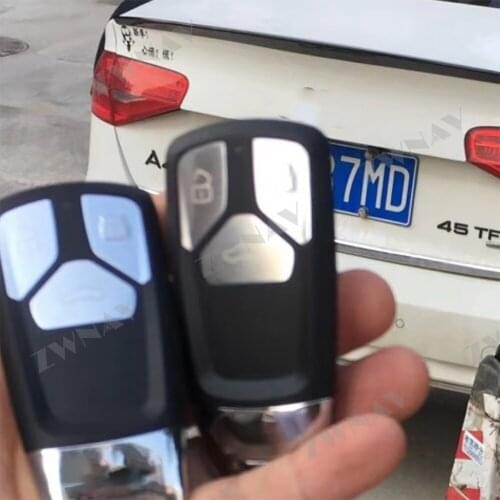 Android, Apple App connection Auto One Click Start Smart Car Key For Audi A4L Inductive Automatic Lock&Unlocking