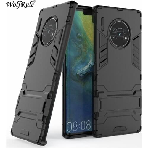 Case For Huawei Mate 30 Pro Case Shockproof Silicone Rubber Armor Hard PC Back Case For Huawei Mate 30 Pro Cover 5G LIO-L09 L29