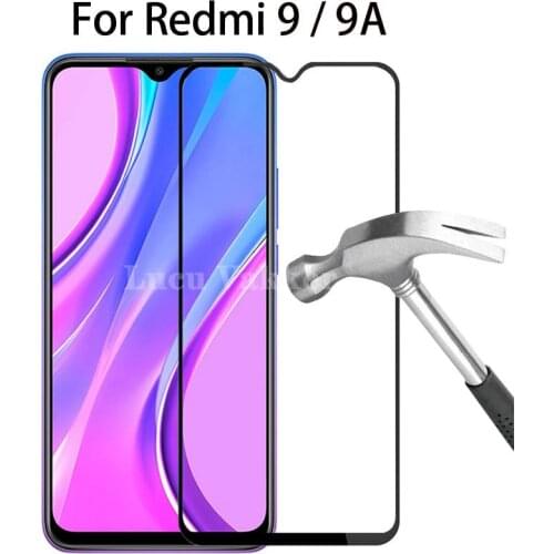 Case for xiaomi redmi 9A 9C 9 A C cover tempered glass screen protector Xiaomi xiao red mi my redmi9A protective phone coque bag
