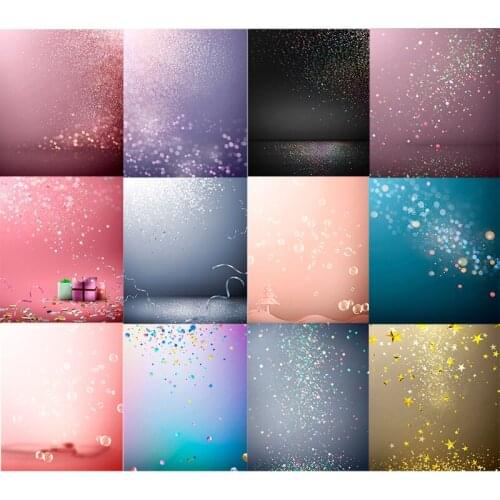 DAWNKNOW Shimmer Texture Solid Color Photography Background Children Baby Newborn Birthday Party Tapestry Photocall Photo Studio