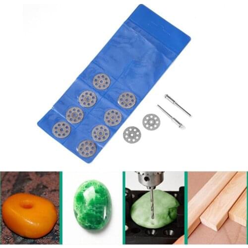 1/12pcs/set Diamond Grinding Wheel Saw Circular Cutting Disc for Rotary Tool Diamond Discs Blades Power Tools Accessorie