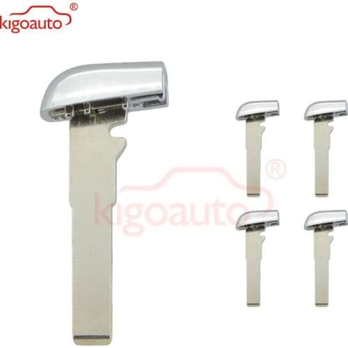 Kigoauto 5pcs SIP22 For Jeep Renegade Compass Fiat 500 500L 2015 2016 2017 Replacement Uncut Blade Blank Emergency Insert