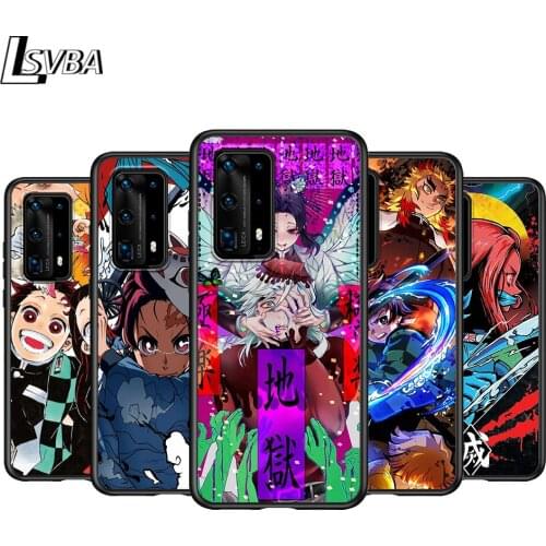Handsome Demon Slayer For Huawei P Smasrt 2018 2019 2020 2021 Smart S/Z Smart Plus Smart Pro Black Soft Cover Phone Case