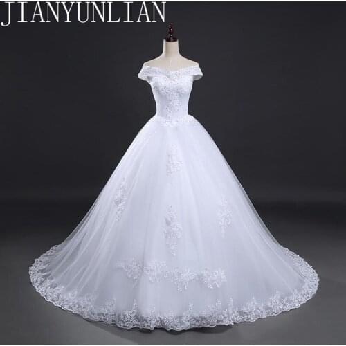 A Line Cap Shoulder Floor Lehgth Long Train Lace Up Back Lace Applique Wedding Dress Bridal Wedding Occasion Plus Si