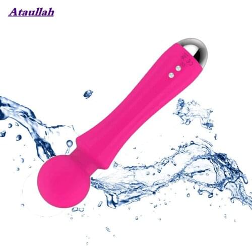 Powerful Magic Wand AV Vibrator Sex Toys for Woman Clitoris Stimulator Sex Shop toys for adults G Spot vibrating Dildo ST264