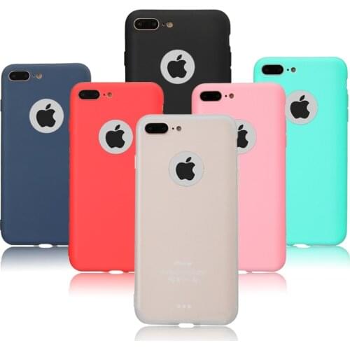 Ricestate Soft Silicone Candy Pudding Cover For iPhone 6 6S 7 8 Plus Xr Xs Max SE 2020 Case For iphone 11 12 Pro Max Phone case