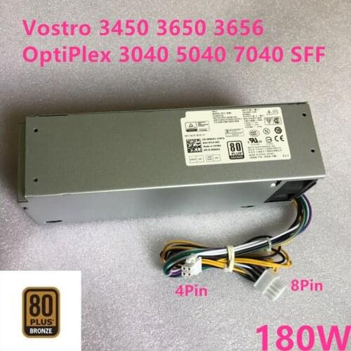Original New PSU For Dell Vostro 3450 3650 3656 3040 5040 7040 Power Supply H180AS-03 HU180ES-01 AC180NS-00 L180ES-01 L180AS-03