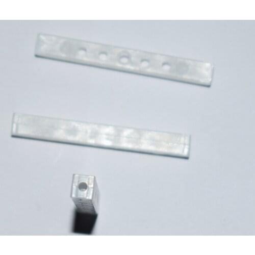 10/100PCS 42mm plastic Porous square column/rc car frame part/spacing column/diy toy accessories/technology model parts