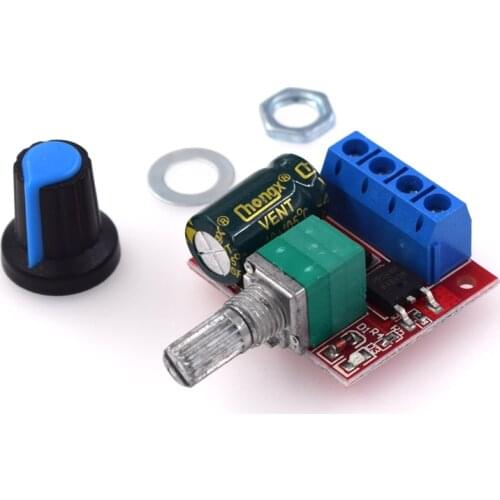 5A 90W PWM 12V DC Motor Speed Controller Module DC-DC 4.5V-35V Adjustable Speed Regulator Control Governor Switch 24V