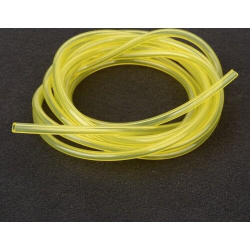 6 Feet 3Sizes Petrol Fuel Gas Line Pipe Hose Petrol Line Oil Gas Resistant for Trimmer Chainsaw Saw Blower Color Random