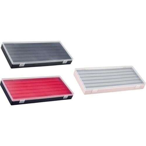 3 Layers ABS Plastic Keycaps Storage Box Dustproof Collection Containers