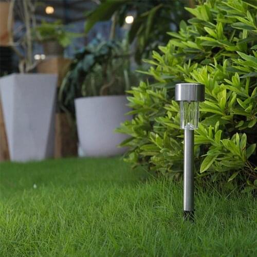 LED Solar Garden Light Outdoor Solar Powered Lamp Lantern Waterproof Patio Lawn Landscape Decoration For Pathway Yard Light M5J4