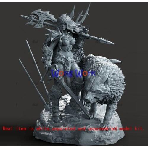 Wong Work Unpainted 1/6 Scale 32cmH 25cmH 3D Printing Unassembled Garage Kits GK Model Kit Figure Statue TTG-210505-3