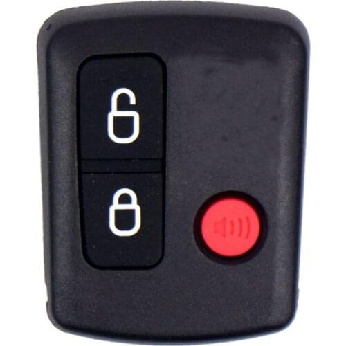 3 Buttons Replacement Remote Key Shell Case For Ford BA BF Falcon Central Locking Door + Boot Car Key Pad
