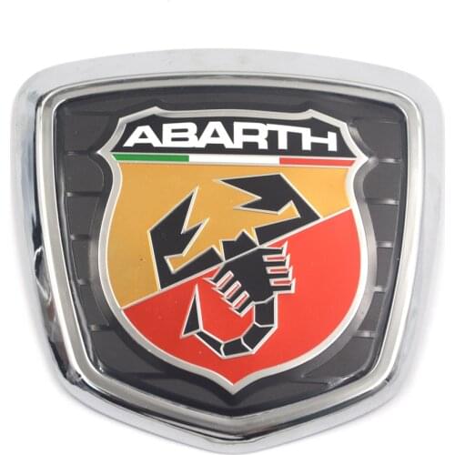 Tailgate Emblem Boot Badge Assembly 735496473 for Fiat 500 Abarth