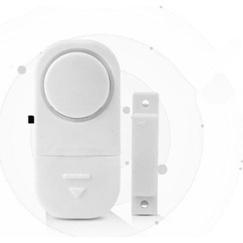 1pc Wireless Home Door Window Entry Burglar Security Sensor Alarm System Magnetic Sensor (Battery not includded) Dustproof